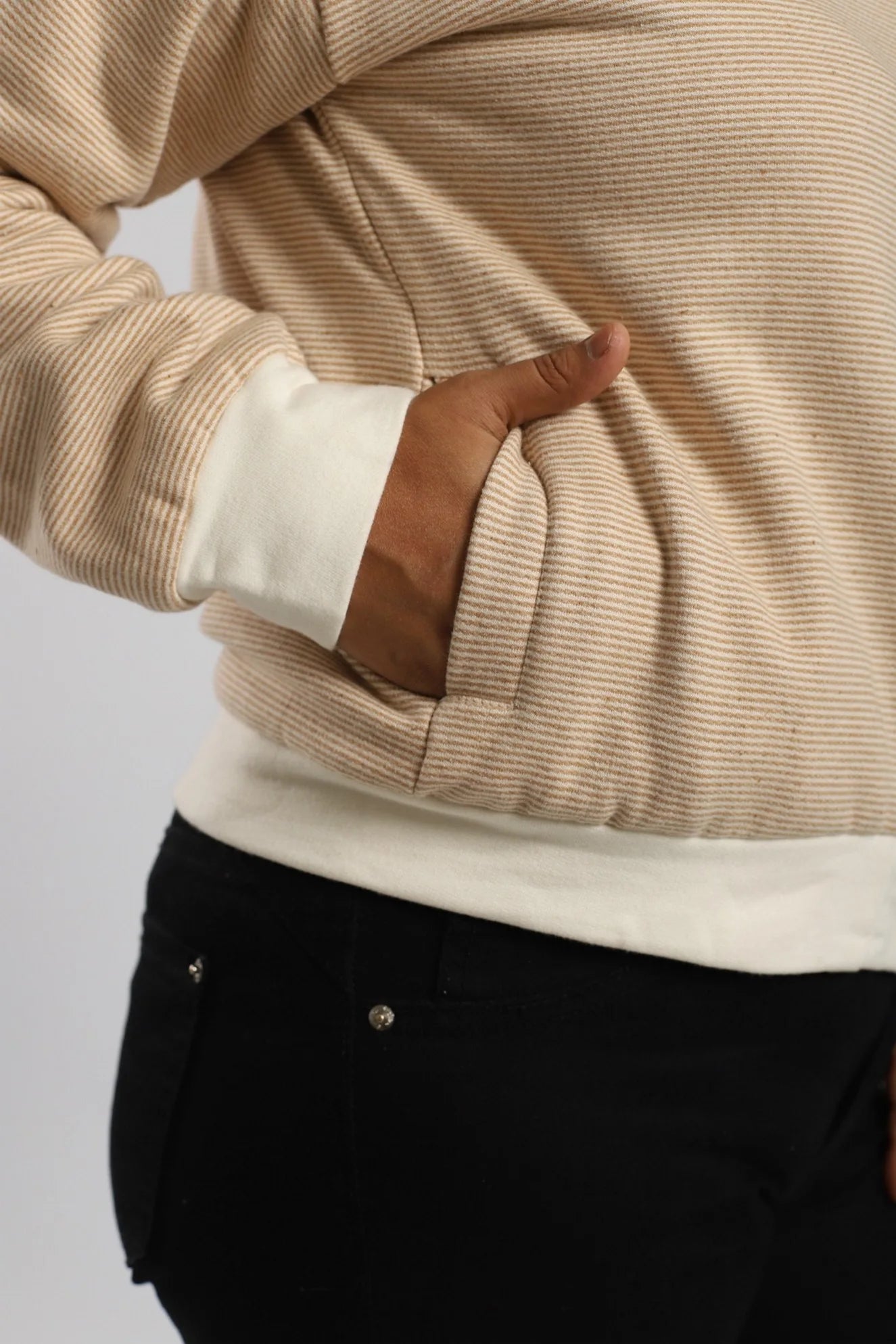 Bomber Eco Rayas Reversible